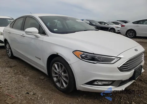 2017 Ford Fusion Se Hybrid из США, поврежденный, VIN 3FA6P0LU2HR409106